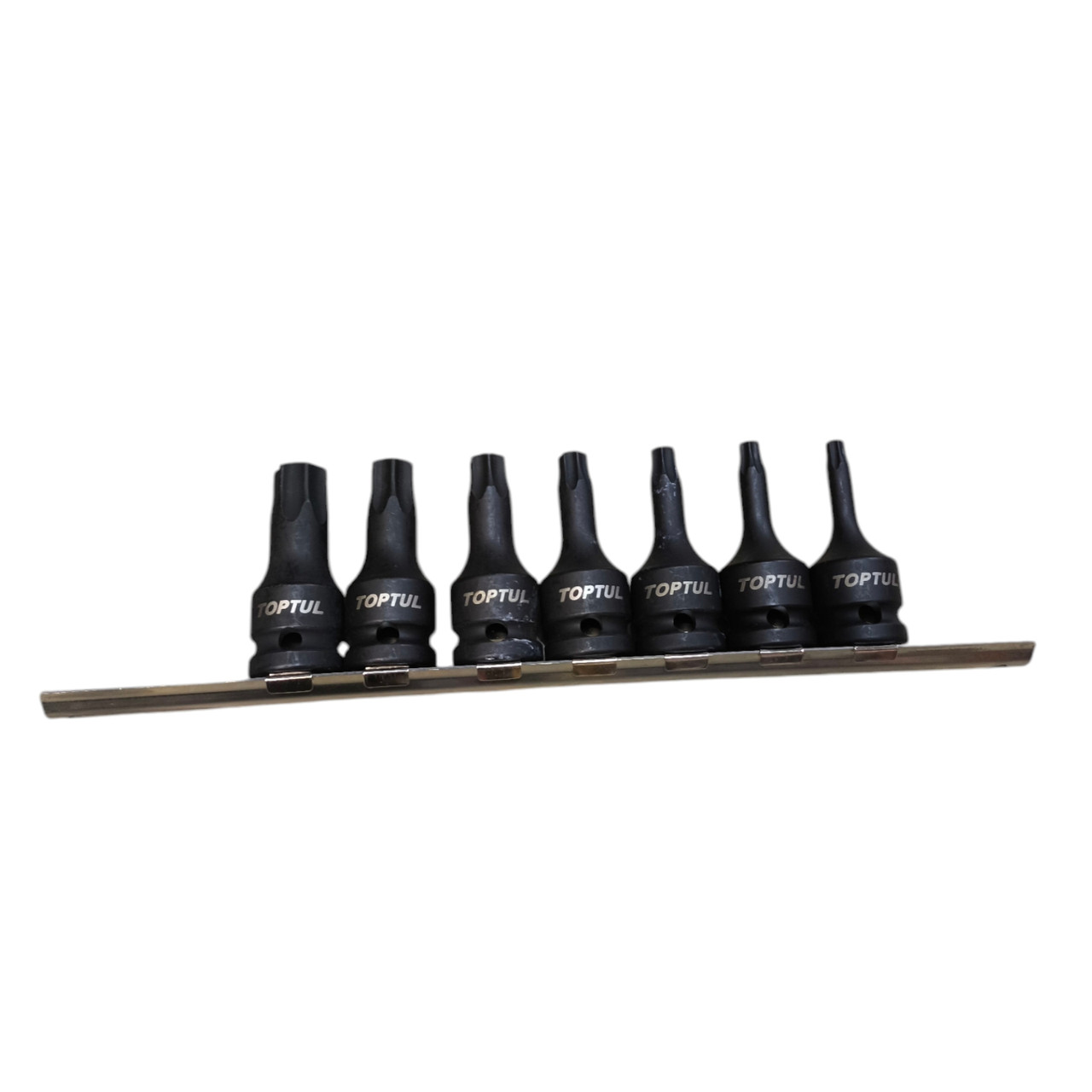 Набір біт TORX на планці T30-T70 7 од. 1/2"  GDAI0701P TOPTUL