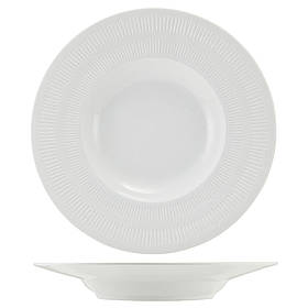 Тарілка для пасти 24 см, Incise Porcelain Solara, GenWare WB-ISL24