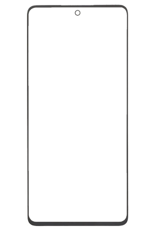 Скло дисплея (для переклеювання) Samsung M536B Galaxy M53 5G, чорне, з OCA-плівкою, оригінал (54) з, фото 1