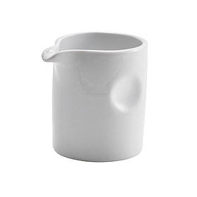 Молочник 85 мл, без ручки, білий, GenWare 21-102