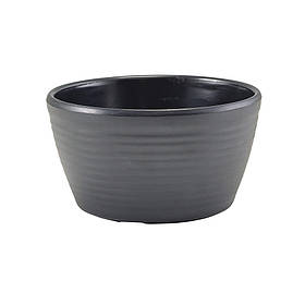 Соусник меламіновий 113 мл, чорний, матовий, GenWare R287-03