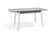 Стіл обідній ПОРТЛЕНД (1130+500)*695, сірий/білий, фото 2