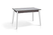 Стіл обідній ПОРТЛЕНД (1130+500)*695, сірий/білий, фото 3