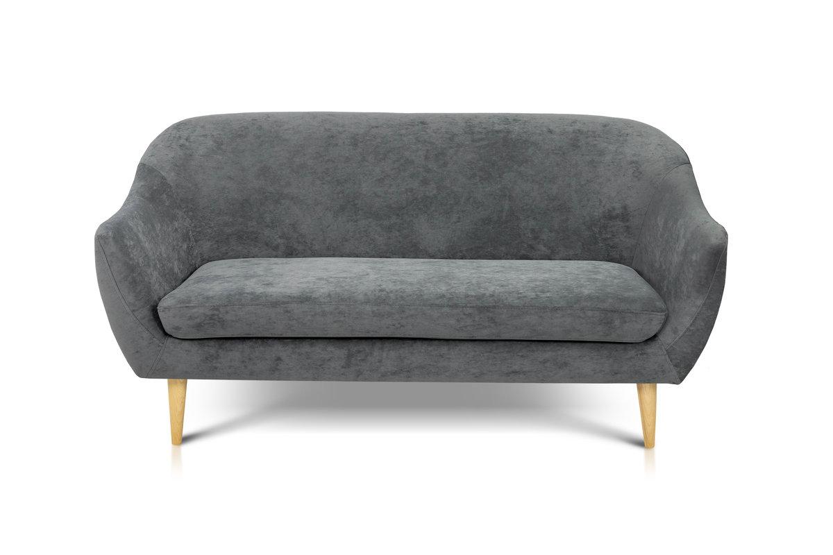Диван Лагуна велюр темно-сірий, фото 1