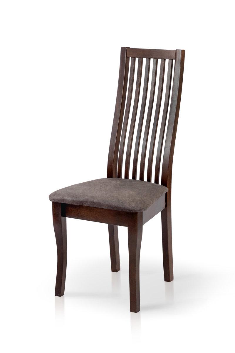 Стілець Жасмін, горіх темн/коричнева ткан, фото 1