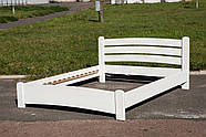Ліжко Софія 1200*2000, вільха/білий, фото 3