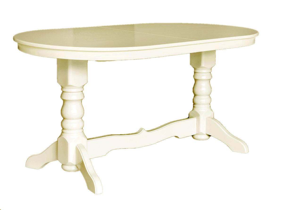 Стіл Говерла розкл (160+40)/90,слон кістка, фото 1