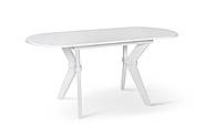 Стіл обідній Брайтон (1290+340)*810, білий, фото 2