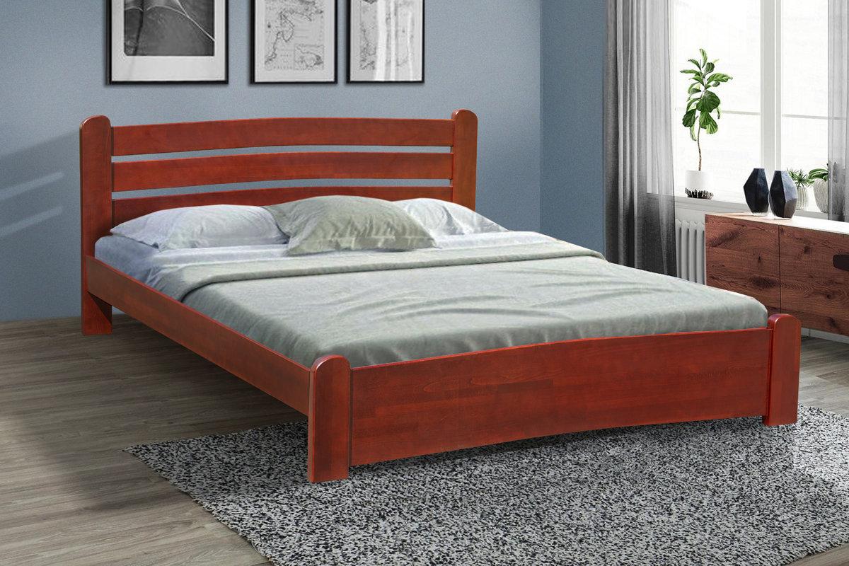 Ліжко Сабріна 1400*2000, вільха/горіх---, фото 1