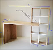 Стіл комп'ютерний СК-2 Сонома+Атланта, фото 2