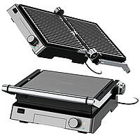 Електричний контактний гриль Silver Crest SKGE 2000 (2000 Вт, покриття ILAG, 29x26 см, 180 °)
