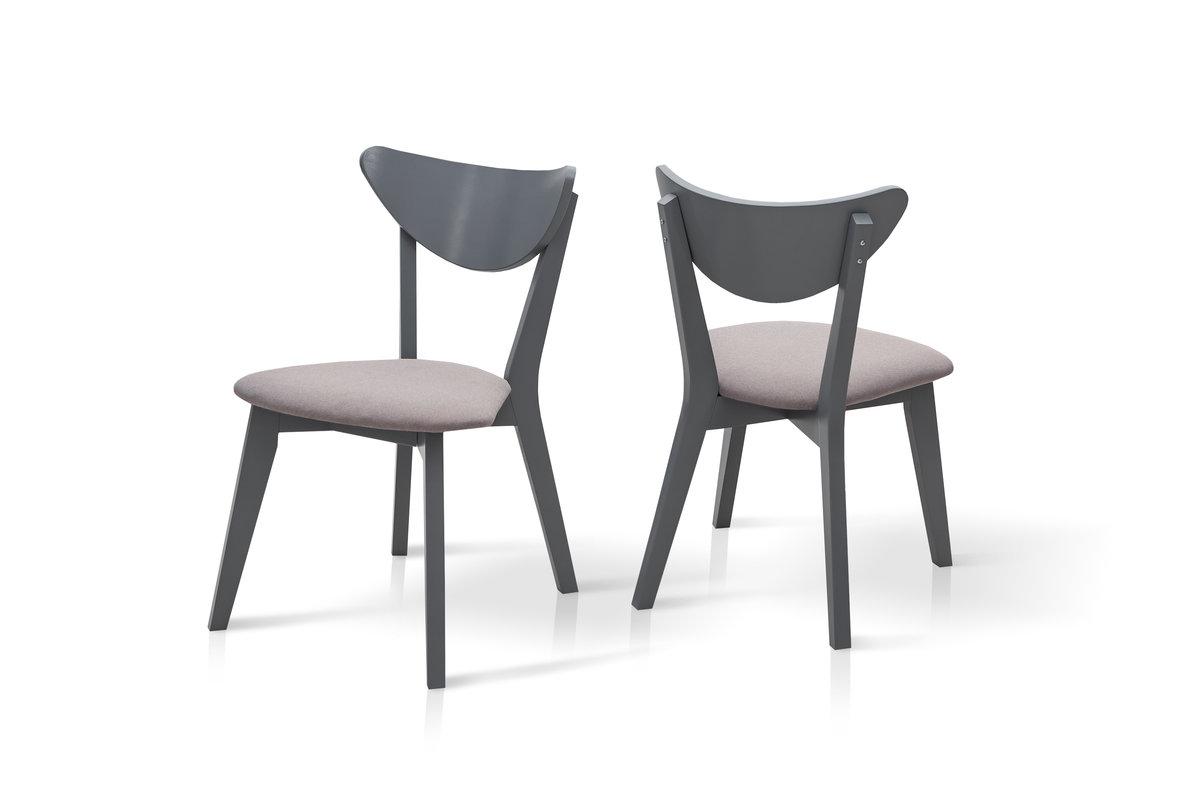 Стілець Лукас м'який, сірий/сіра тканина, фото 1