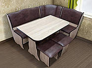 Кухонний гарнітур Гармонія ДСП сонома/шоколад, фото 2