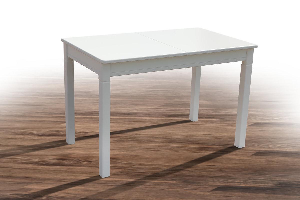 Стіл обідній Персей ( 113+38 )/70, білий, фото 1