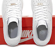 Чоловічі кросівки Найк Nike Air Force 1 Low White Double Laces ALL09203, фото 6