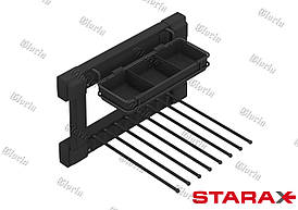 Вішак для штанів з корзиною на напрямляючій S-6735-А Starax