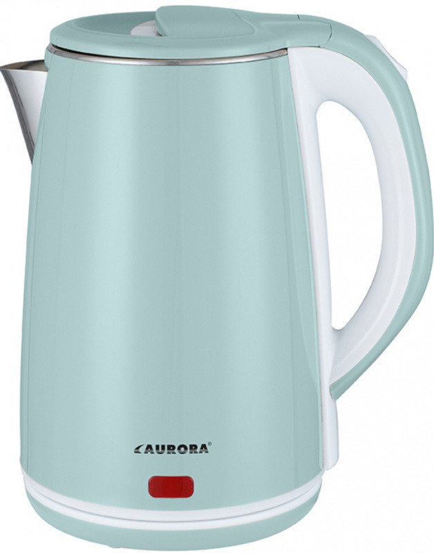 Електрочайник AURORA (2,0л/диск) 1750Вт.колір м"ята (3408-AU)