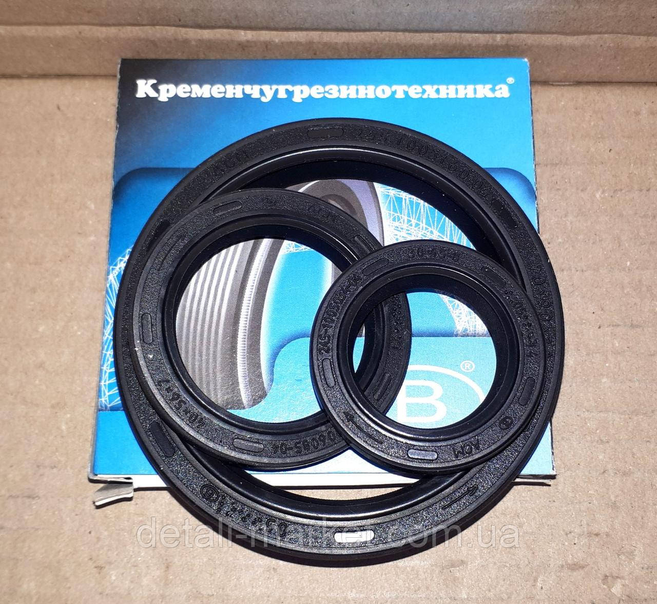 Сальники двигуна Таврія Славута КРТ комплект, фото 1