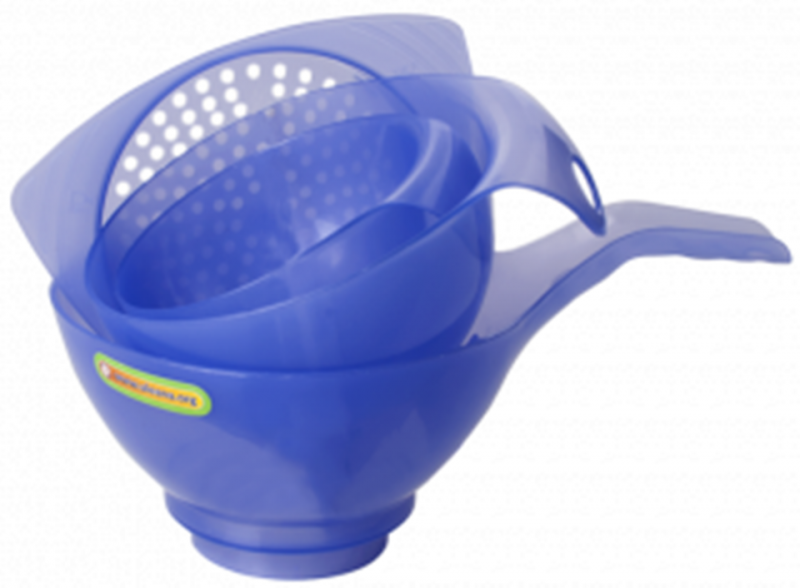 Набір зливних воронок "4 в 1" (21 x 14 x 14 см)(фіолет.) (167208), фото 1