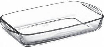 Форма для запікання скло прямок d-34*19см Borcam (59006)