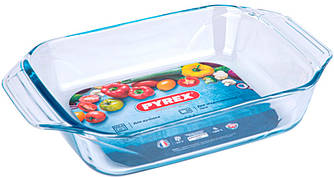 Форма для запікання скло прямокутна 30*21*6см 2,0л.  PYREX (6343078/6328719)