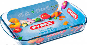 Форма для запікання скло прямокут 35х23х5см 2,6л.. PYREX ESSENTIALS (6797386/6797385)