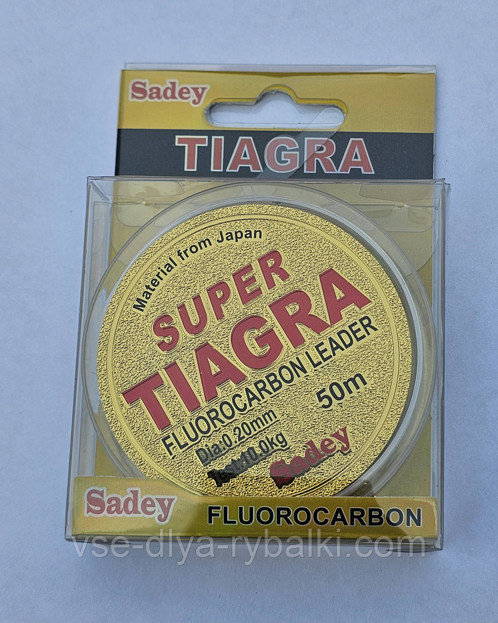 Волосінь fluorocarbon Tiagra 50м 0,20мм 10кг