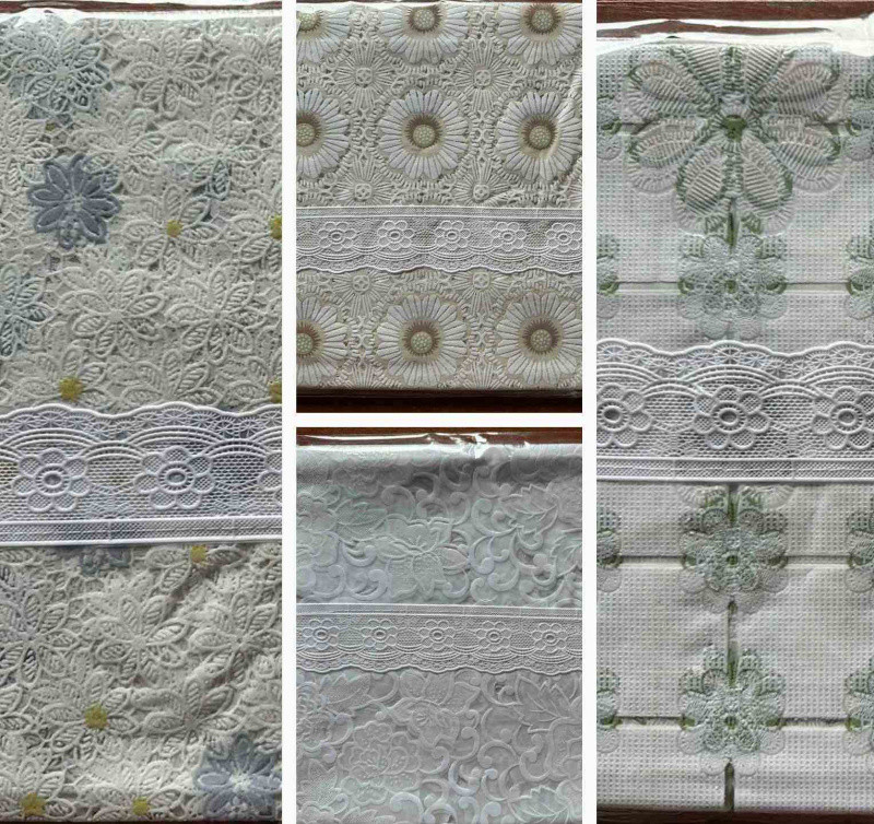 ! Скатертина ПВХ Lace 140х180 облямівка (32890)