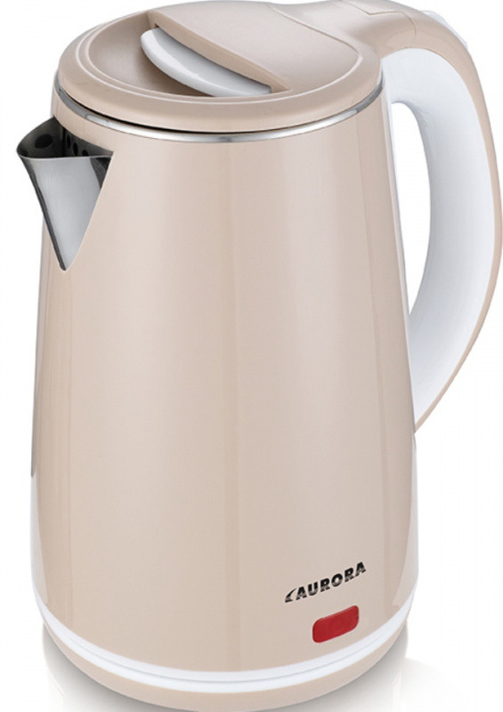 Електрочайник AURORA (2,0л/диск) 1750Вт.колір беж. (3409-AU)