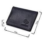 Шкіряна обкладинка для прав GRANDE PELLE 11539 Синій, фото 3