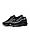 Чоловічі шкіряні текстиль кросівки Nike Air Max 95 All Black Grey, кеди Найк чорні весна осінь. Чоловіче взуття, фото 4