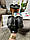 Чоловічі шкіряні текстиль кросівки Nike Air Max 95 Dark Grey Black, кеди Найк сірі весна осінь. Чоловіче взуття, фото 10