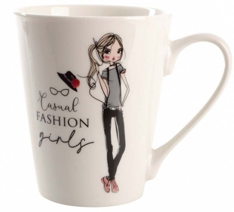 Чашка 300мл Limited Edition FASHION GIRL А  (02-3977-A), фото 1