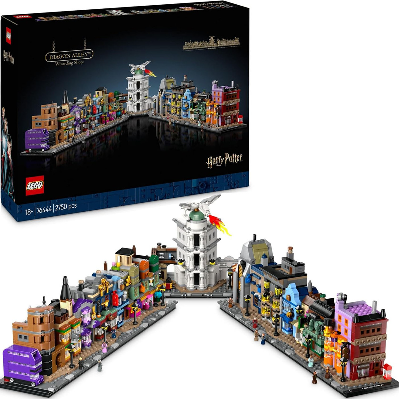 Конструктор Лего Гаррі Поттер Чарівні крамниці Косого провулка Lego Harry Potter 76444