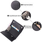 Містка ключниця з натуральної шкіри ST Leather 22477 Чорний, фото 4