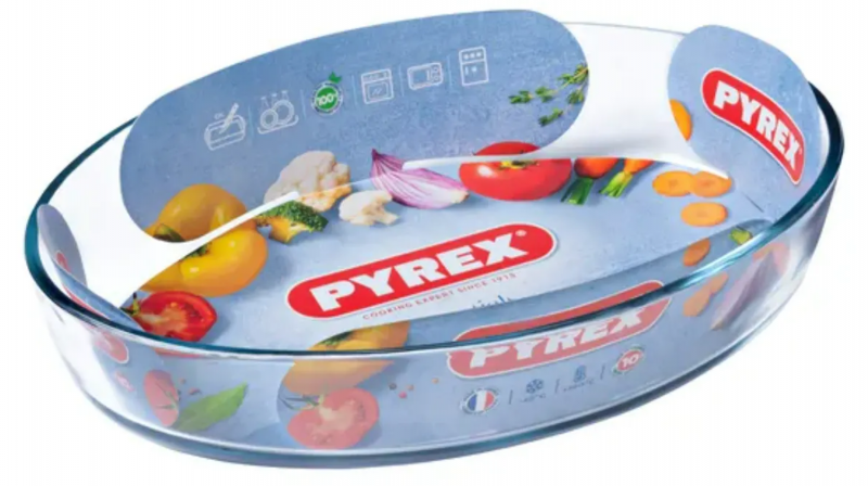 Форма для запікання скло 30х21х6см (2л) овальна PYREX Cook n'Share (6381476)