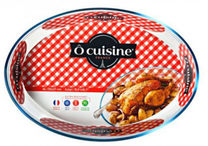 Форма для запікання скло 39х27см. овальна PYREX O CUISINE (6270252)