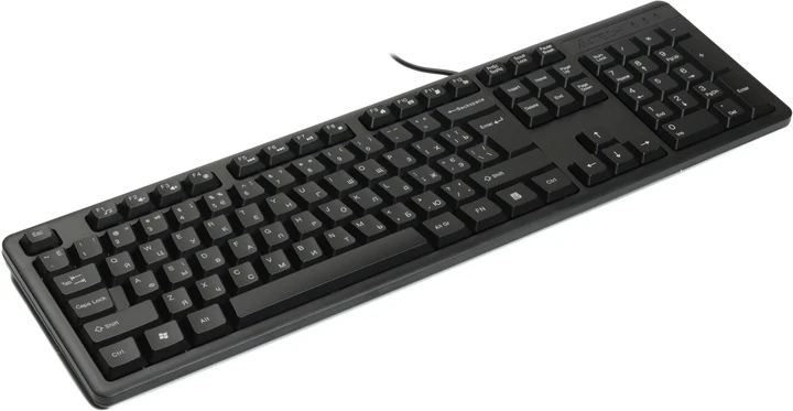 Клавіатура A4Tech KKS-3, USB, чорна, гарячі клавіші, фото 1