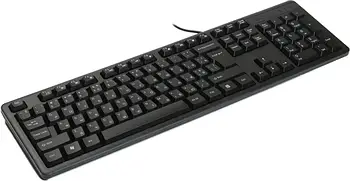 Клавіатура A4Tech KKS-3, USB, чорна, гарячі клавіші