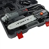 Шліфмашина кутова +Ланцюгова пила- AGCS1001 2 в 1 (1000Вт, 125мм, 12") (FORTE), фото 5