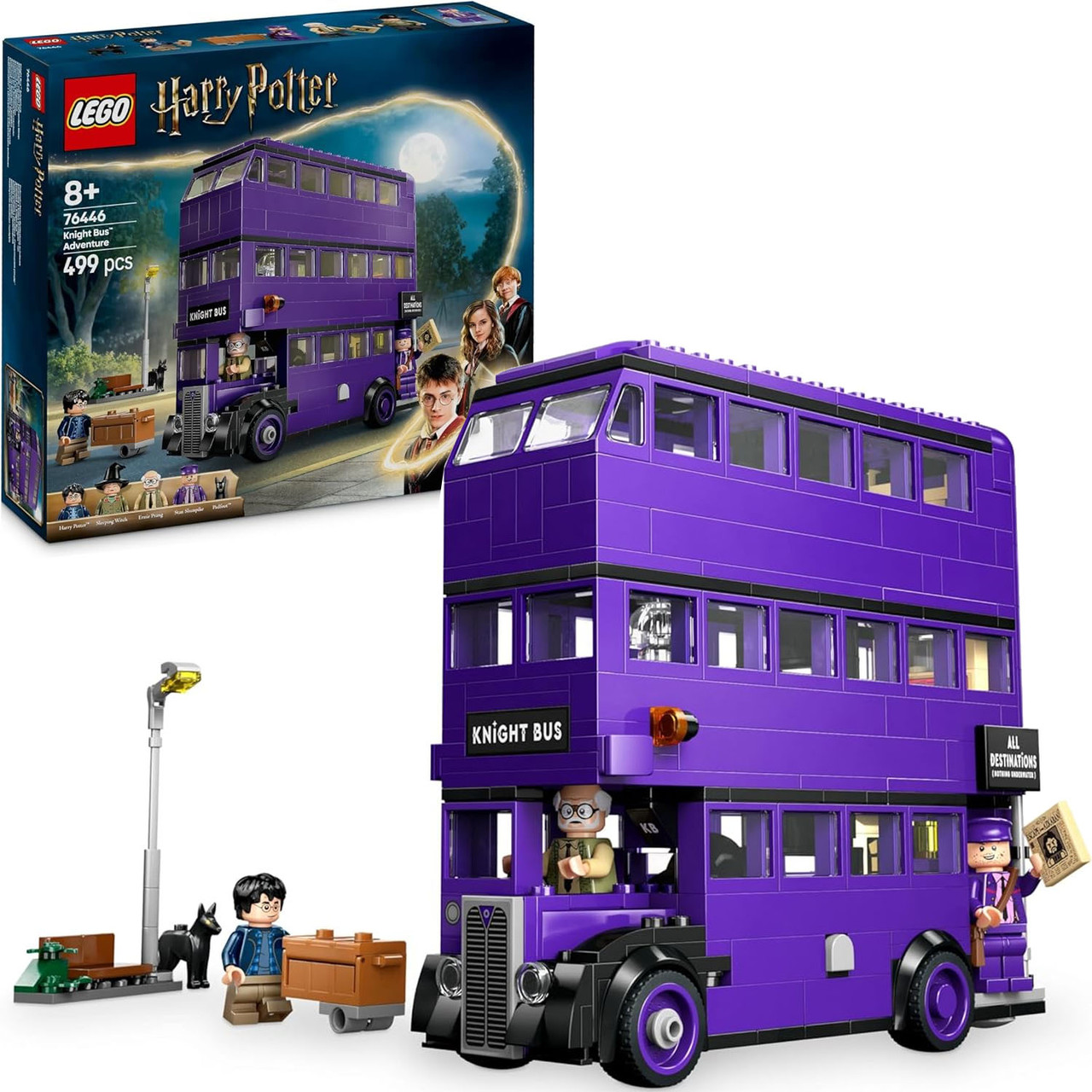 Конструктор Lego Harry Potter Приєднання на автобусі «Нічний лицар» 76446