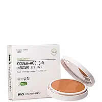 Крем-пудра SPF 50+ та HEVL зі середім тоном EPIGEN COVERAGE 3.0 MEDIUM SPF 50+ Innoaesthetics, 14г