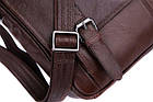 Сумка чоловіча Vintage 14089 під формат А4 Коричнева, фото 9