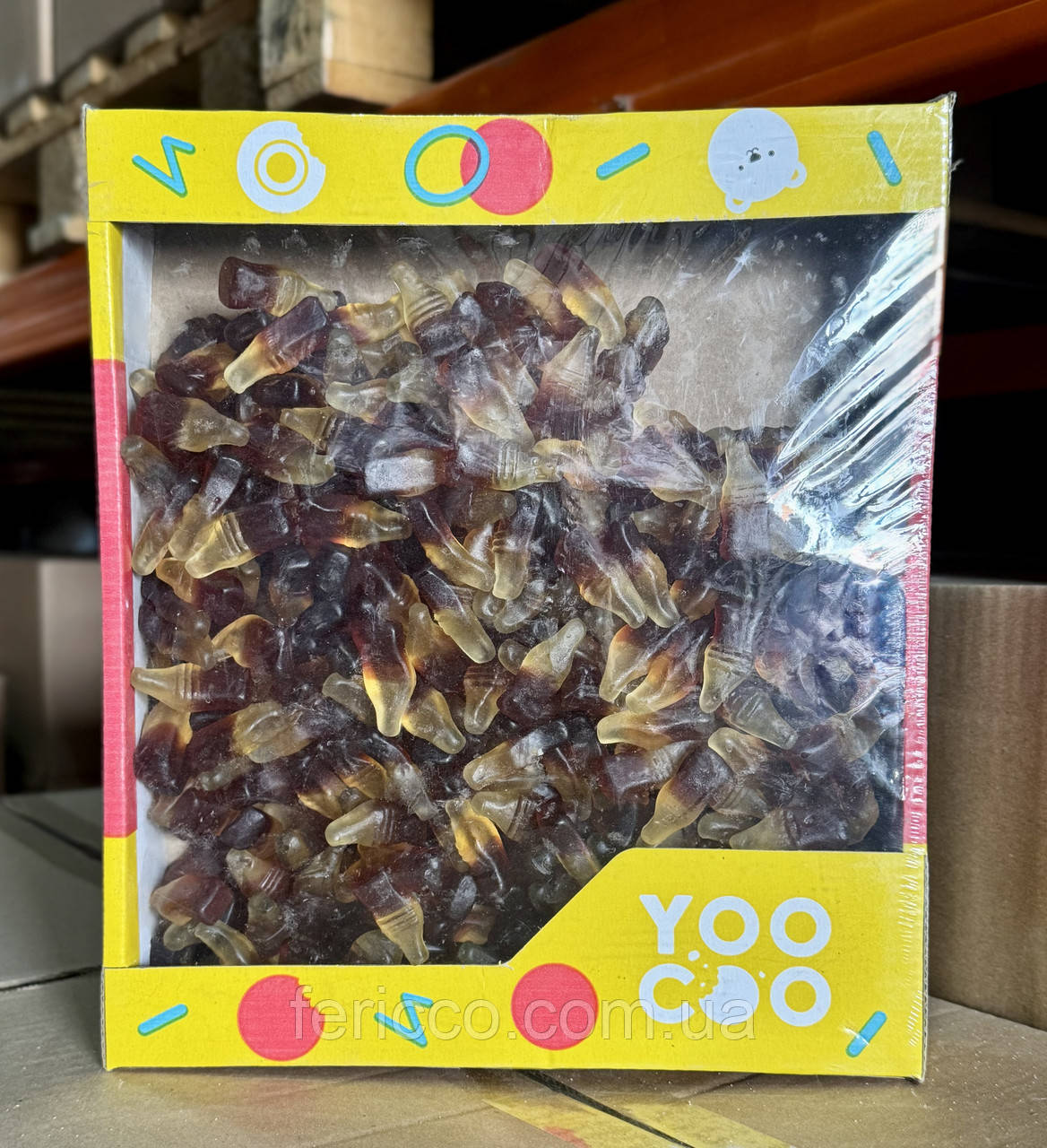 Желейні цукерки Кола  1,5 kg ТМ Yoo Coo, фото 1