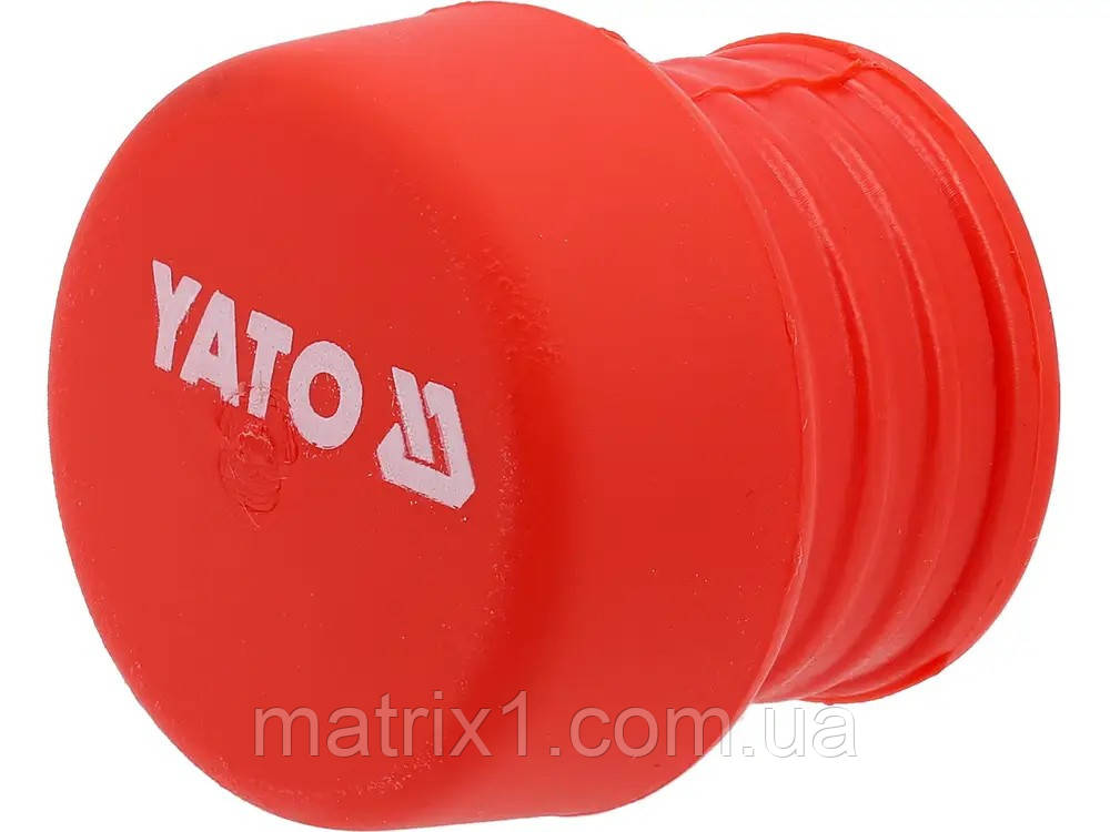Наконечник змінний для молотка YT-45480 YATO Ø 30 мм із високо пружного поліетилену