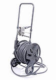 Садова катушка, візок зі шлангом 45м+2м 1/2" Kraft&Dele KD2078, фото 6