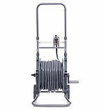 Садова катушка, візок зі шлангом 45м+2м 1/2" Kraft&Dele KD2078, фото 10