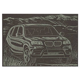 Гравюра А5 "Джип" Danko Toys ГрА5з-11 економ варіант у пакеті 21 х 14,8 см, Toyman