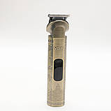 Акумуляторна машинка для стрижки 8в1, з LED дісплеєм, VGR V 110 / Тример для бороди / Набір для стрижки, фото 3