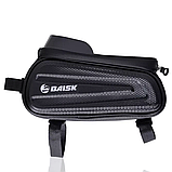 Велосипедна сумка на раму, 6'-6,5', з козирком / Жорстка сумка для велосипеда / Велосумка на велосипед, фото 3